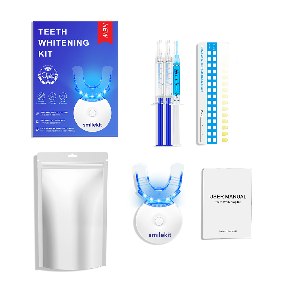 Teeth Whitening Groupon - Kit pemutih gigi-5X lampu LED pemutih