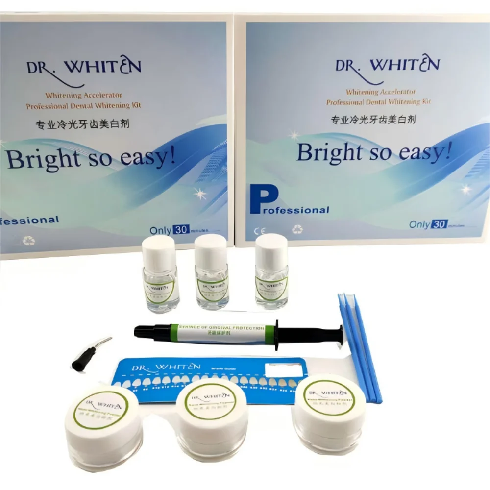 Teeth Whitening Groupon - Set Pemutih Gigi 35% HP Bleaching