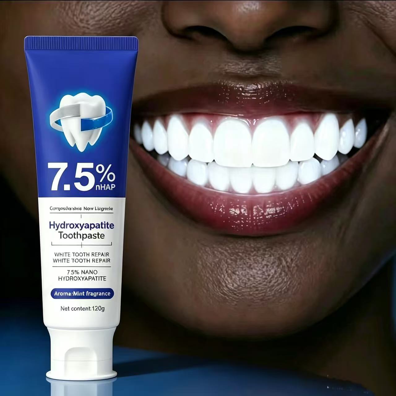 Teeth Whitening Best - Pasta Gigi Nano Hidroksiapatit 7.5% Penghilang