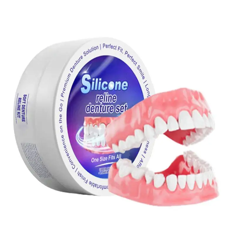 Teeth Whitening For Braces - Set gigi palsu silikon, gigi palsu