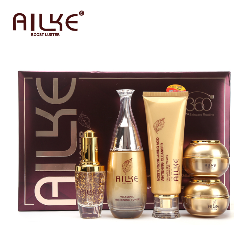 Charcoal Whitening Paste - AILKE Set Perawatan Kulit Pemutih, Mengurangi