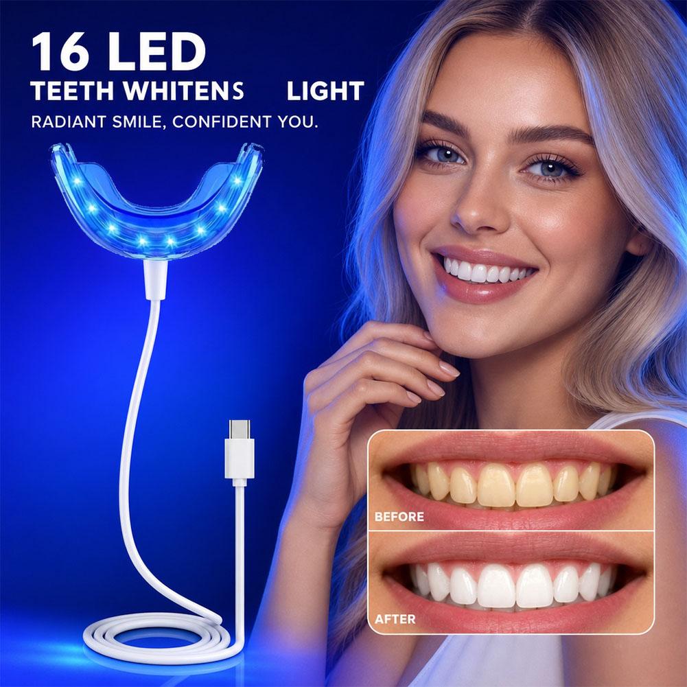 Teeth Whitening That Works - Perangkat Pemutih Gigi dengan Lampu LED