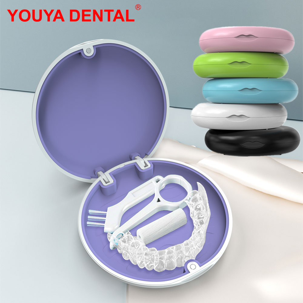 Teeth Whitening For Braces - Kotak Penyimpanan Gigi Palsu Premium, Kotak