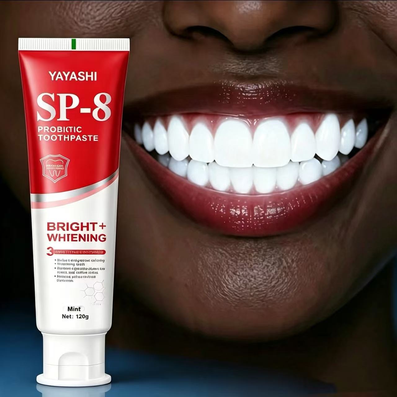 Teeth Whitening Best - YAYASHI SP-8 Probiotik Pemutih & Penghilang