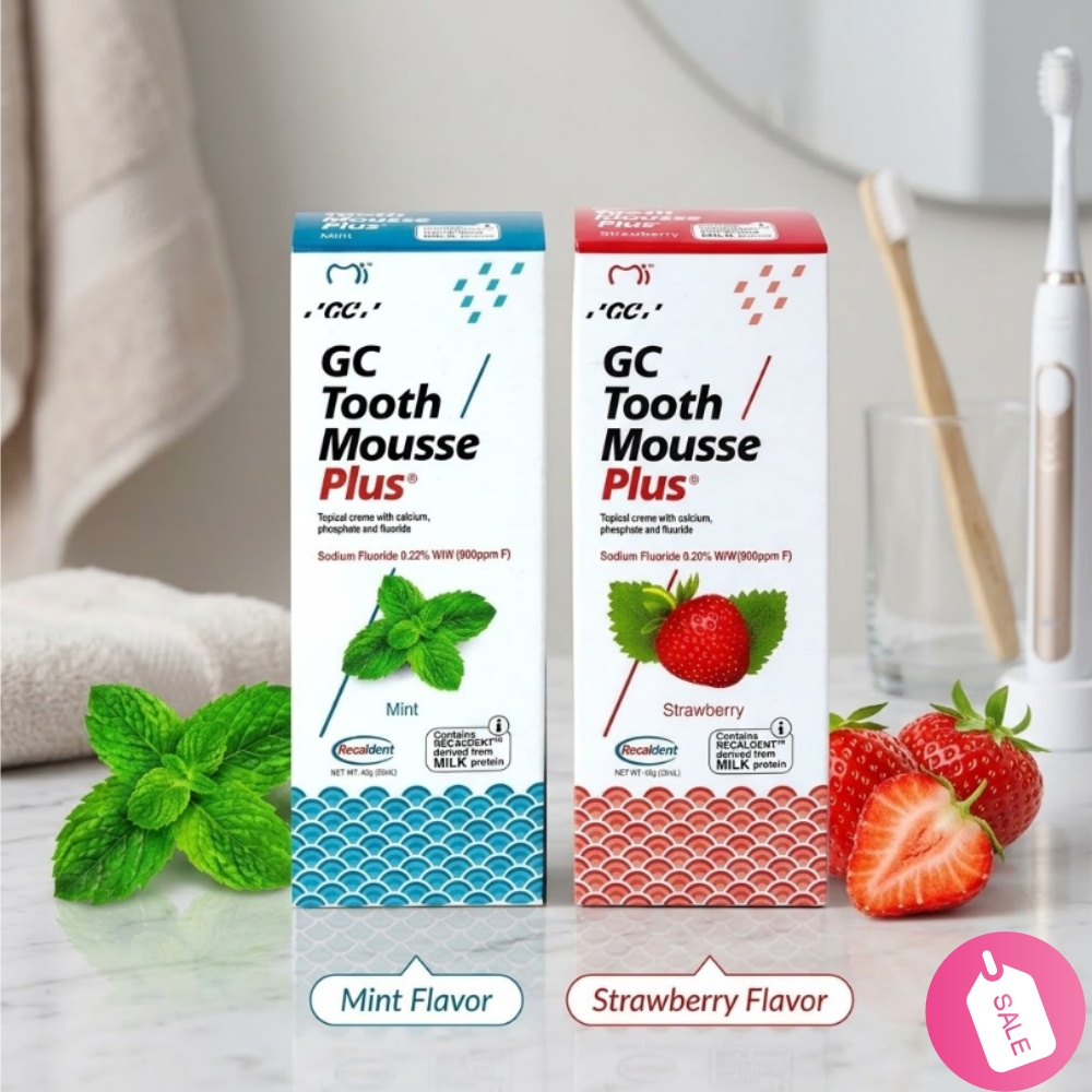 Pasta Gigi Mousse Rasa Buah GC - Teeth Whitening Best ulasan dan harga