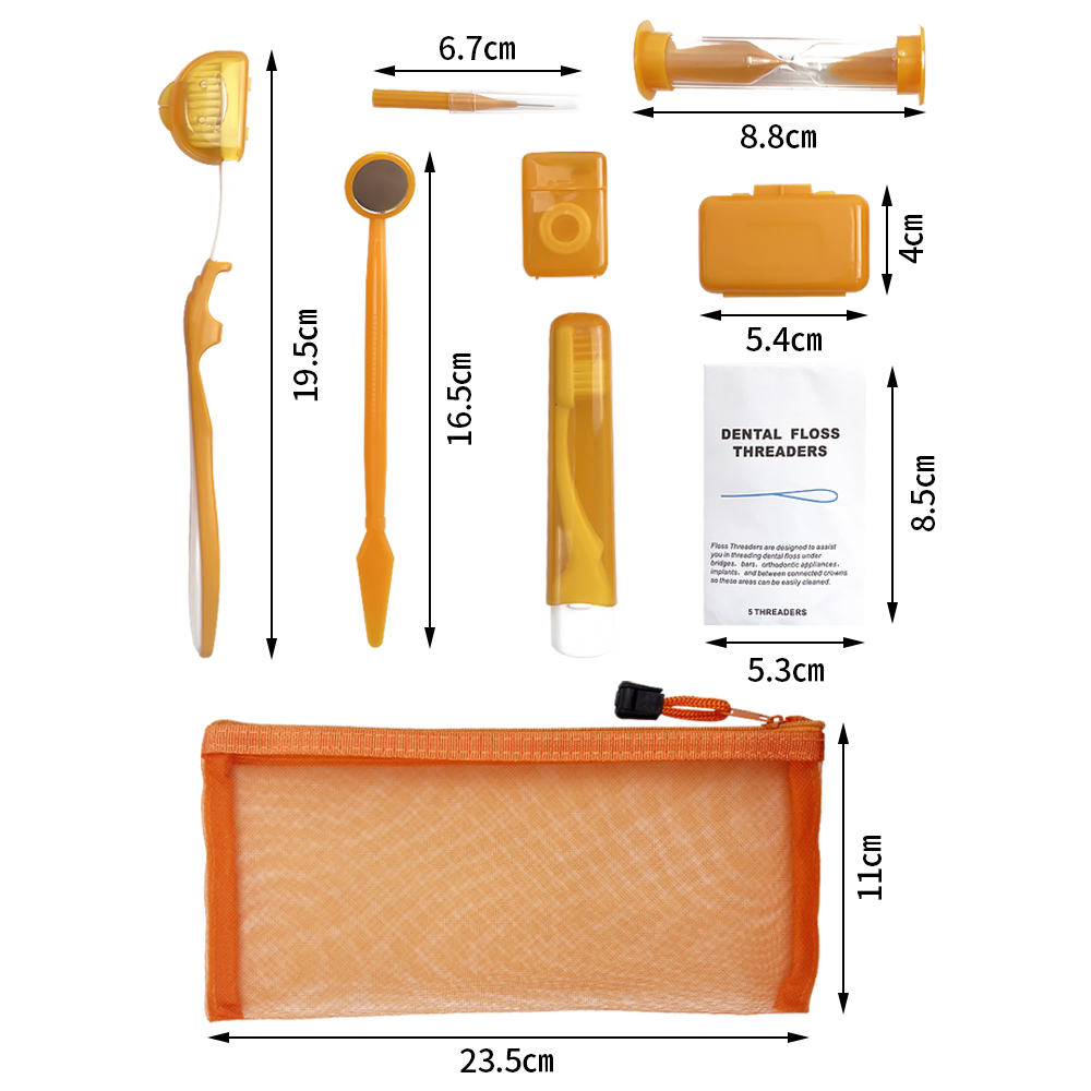 Kit sikat gigi, perawatan gigi - Teeth Whitening For Braces ulasan dan harga