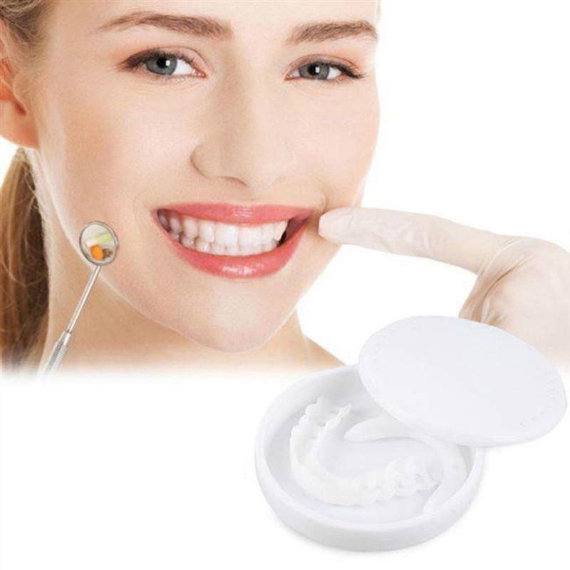 Penutup Gigi Palsu Cocok Sempu - Teeth Whitening For Braces ulasan dan harga
