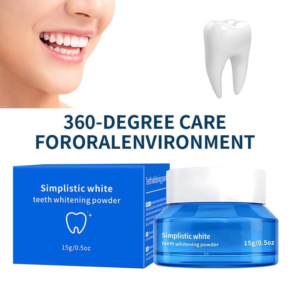 Bubuk Pemutih Gigi Putih Seder - Teeth Whitening Powder ulasan dan harga