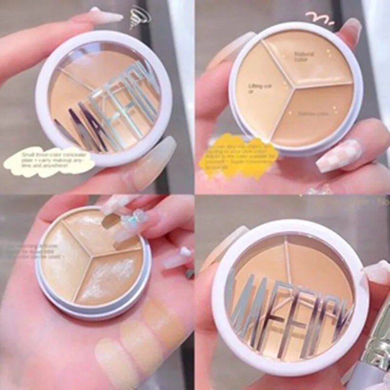 Palet Concealer 3 Warna untuk  - Charcoal Whitening Paste ulasan dan harga