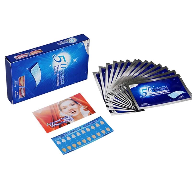 Kit Pemutih Gigi Gel 5d Strip  - Teeth Whitening Gel Refills ulasan dan harga