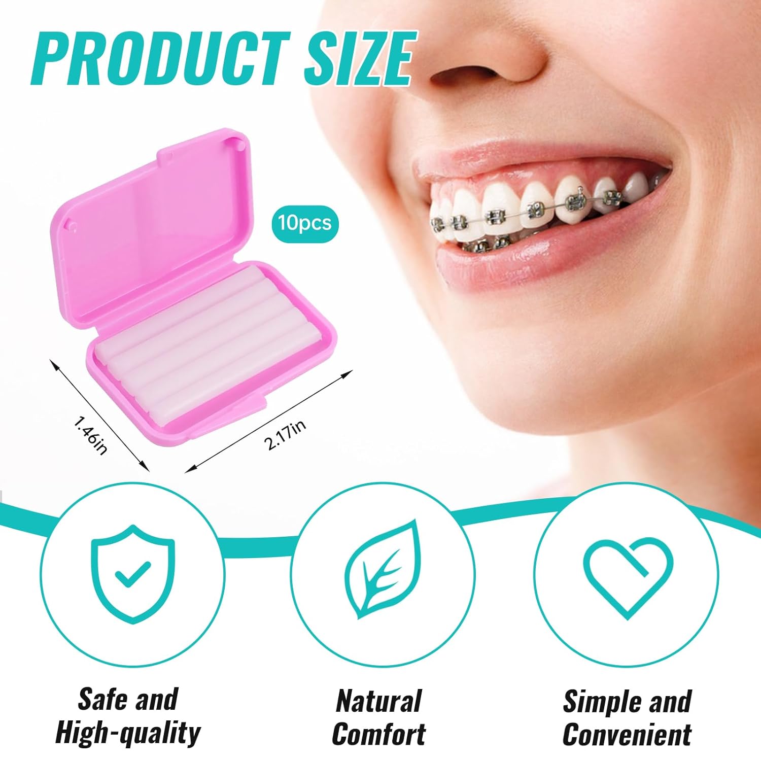 10 Kotak Lilin Ortodontik Gigi - Teeth Whitening For Braces ulasan dan harga