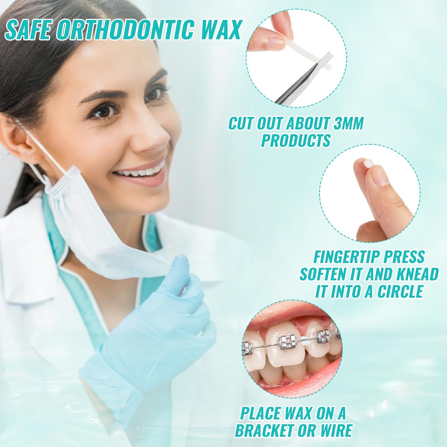 10 Kotak Lilin Ortodontik Gigi - Teeth Whitening For Braces ulasan dan harga