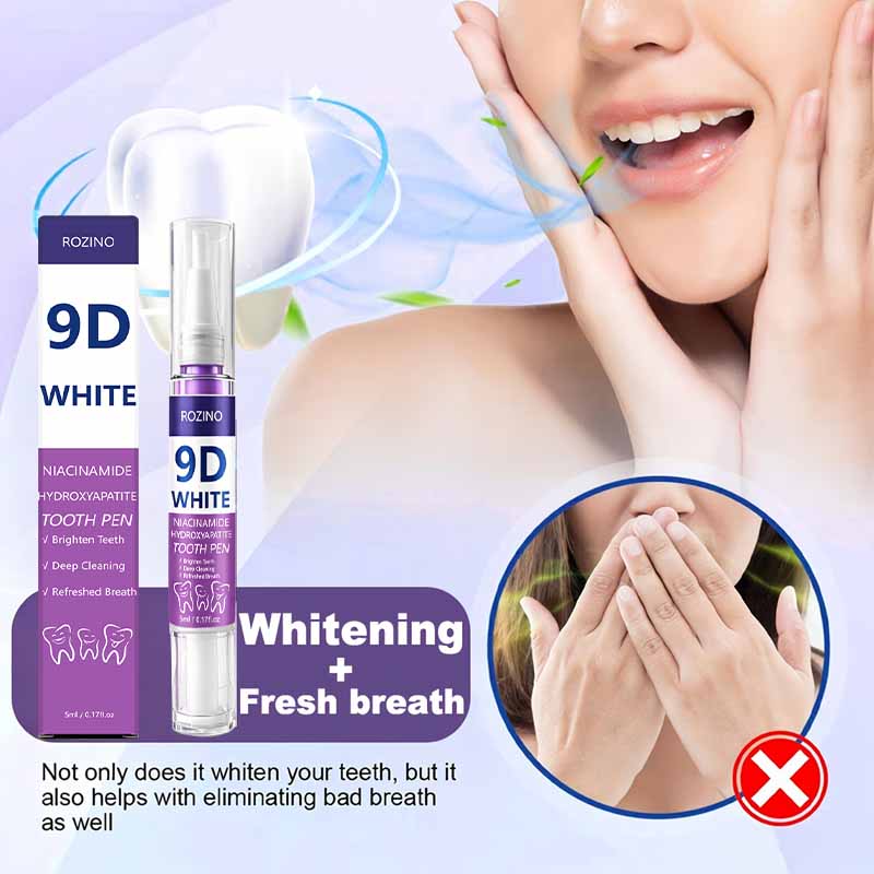ROZINO 9D Pena Pemutih Gigi Ni - Teeth Whitening Gel Pen ulasan dan harga