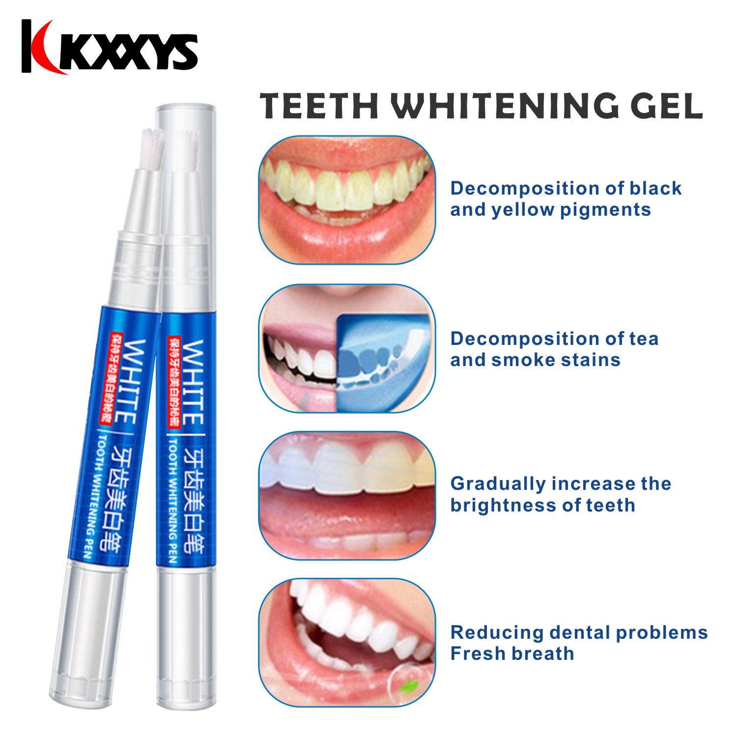 2 Buah * 3Ml Pena Pemutih Gigi - Teeth Whitening Gel Pen ulasan dan harga