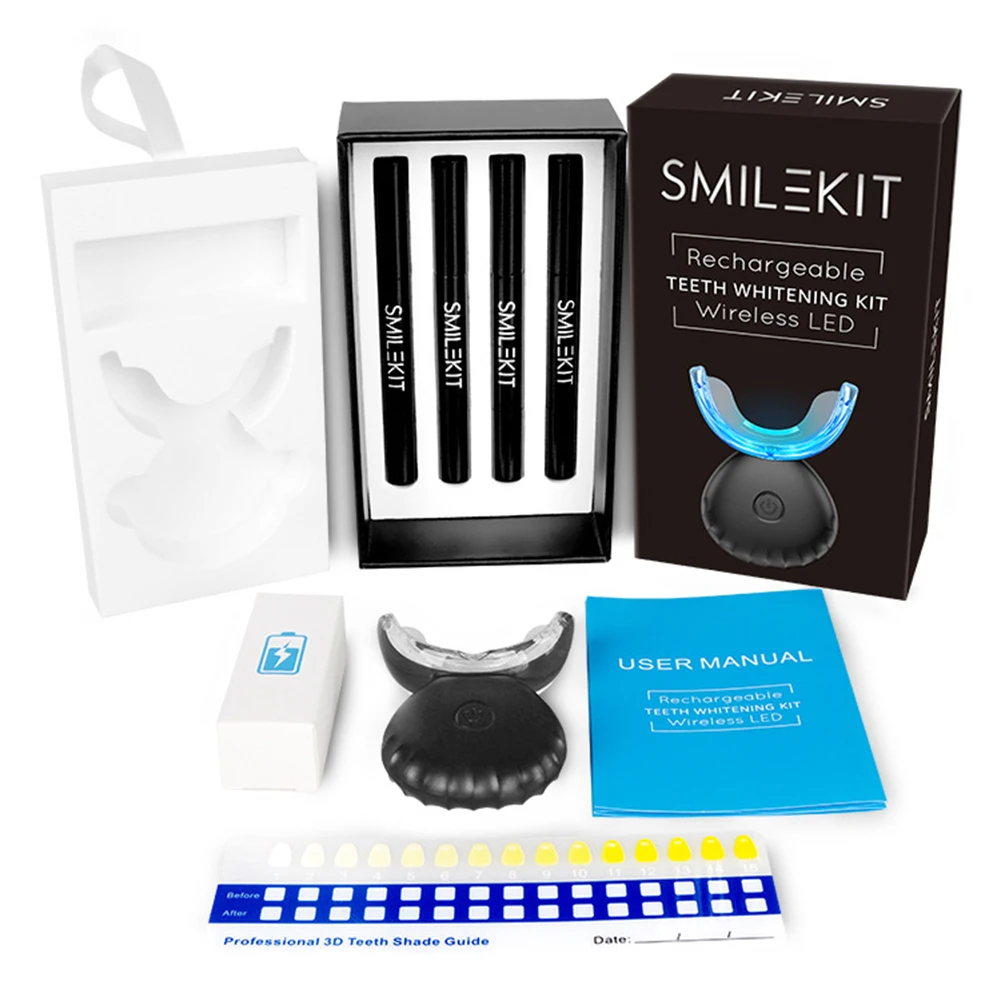 Kit pemutih gigi Mini 16 LED c - Teeth Whitening That Works ulasan dan harga