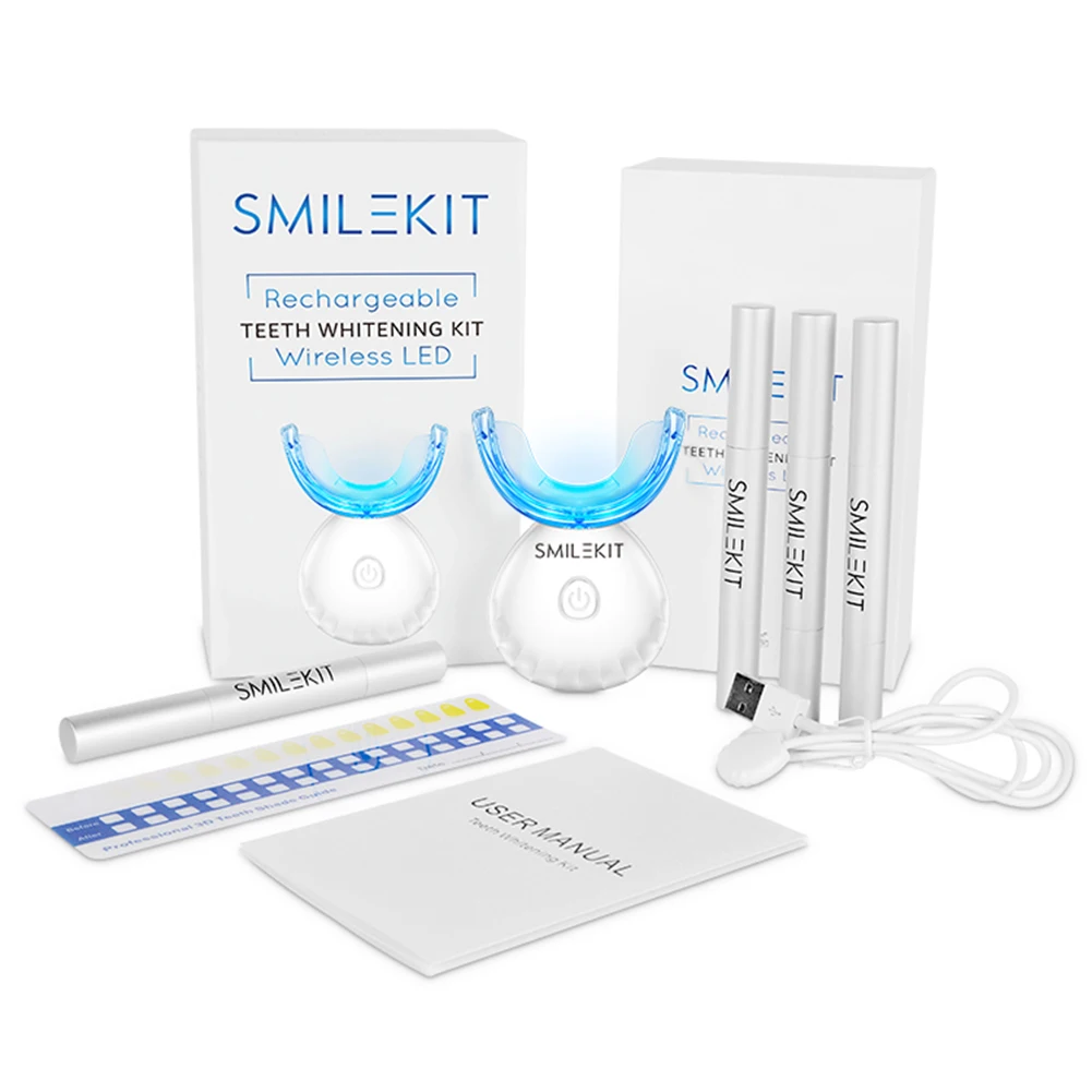 Kit pemutih gigi Mini 16 LED c - Teeth Whitening That Works ulasan dan harga