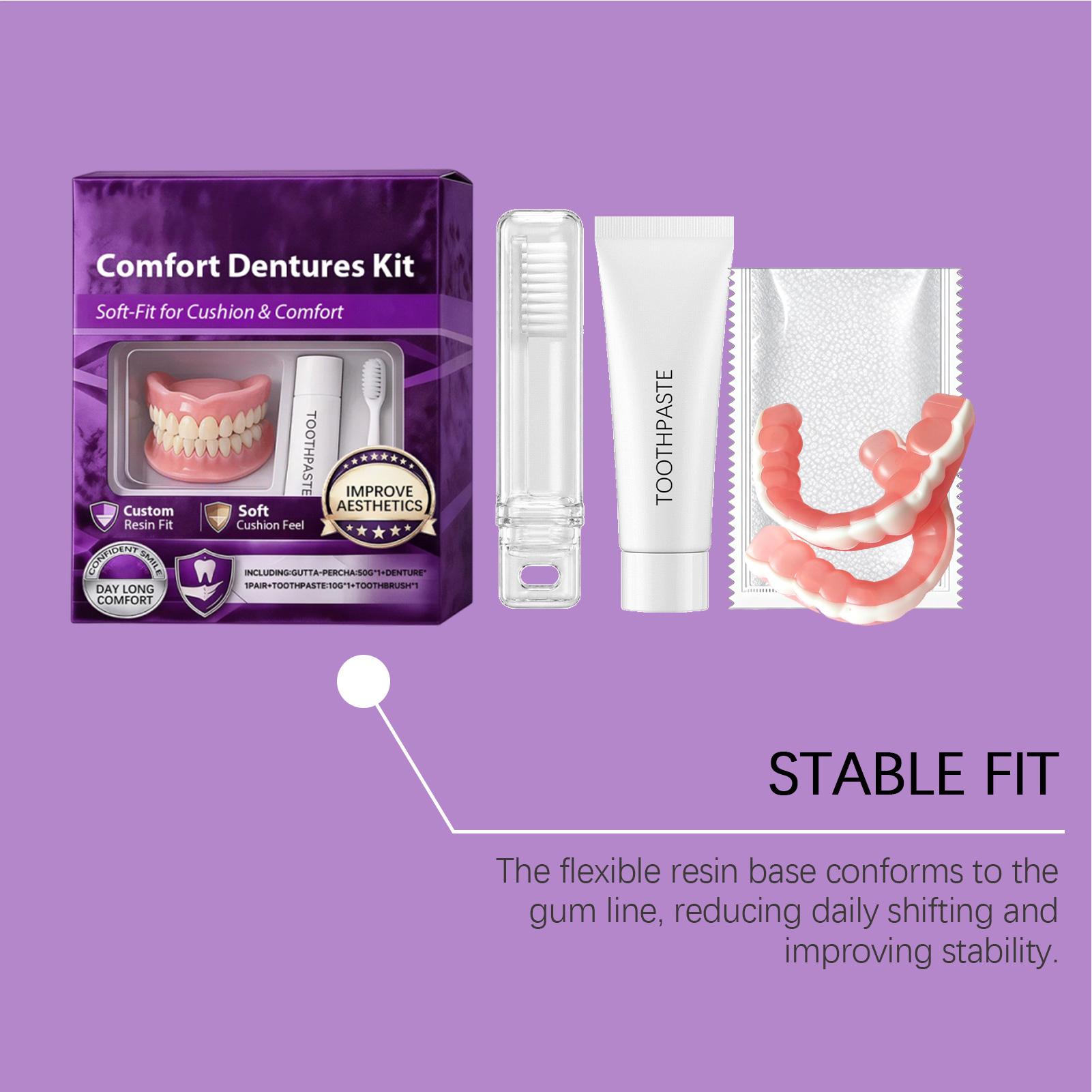 Set Lengkap Gigi Palsu Alami A - Teeth Whitening For Braces ulasan dan harga
