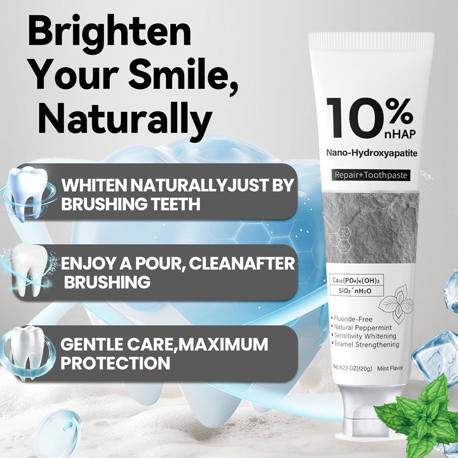 Pasta Gigi Nano-Hydroxyapatite - Teeth Whitening That Works ulasan dan harga