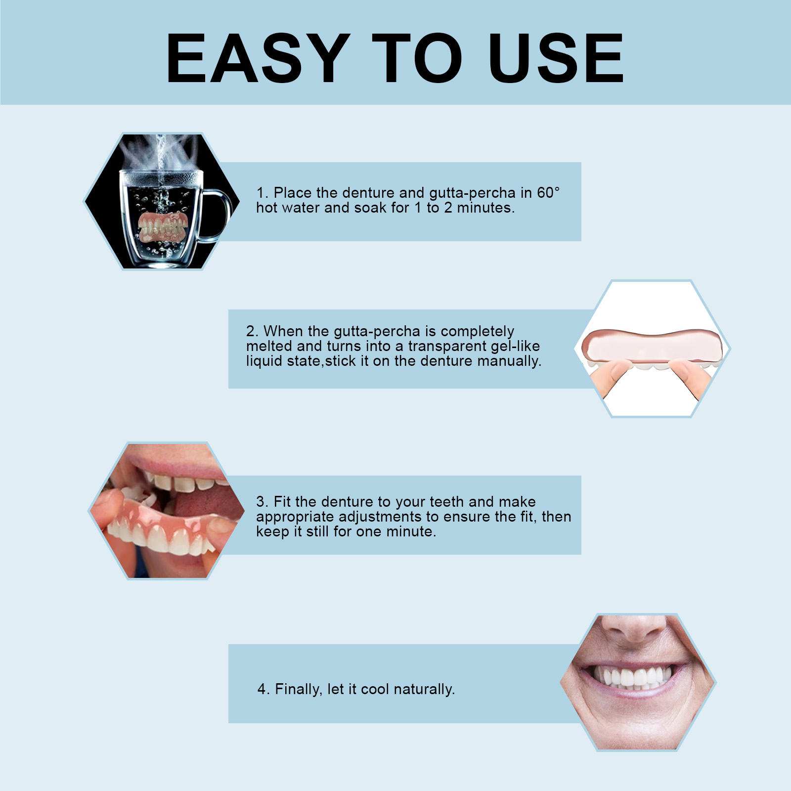 Set Gigi Tiruan Silikon, Gigi  - Teeth Whitening For Braces ulasan dan harga
