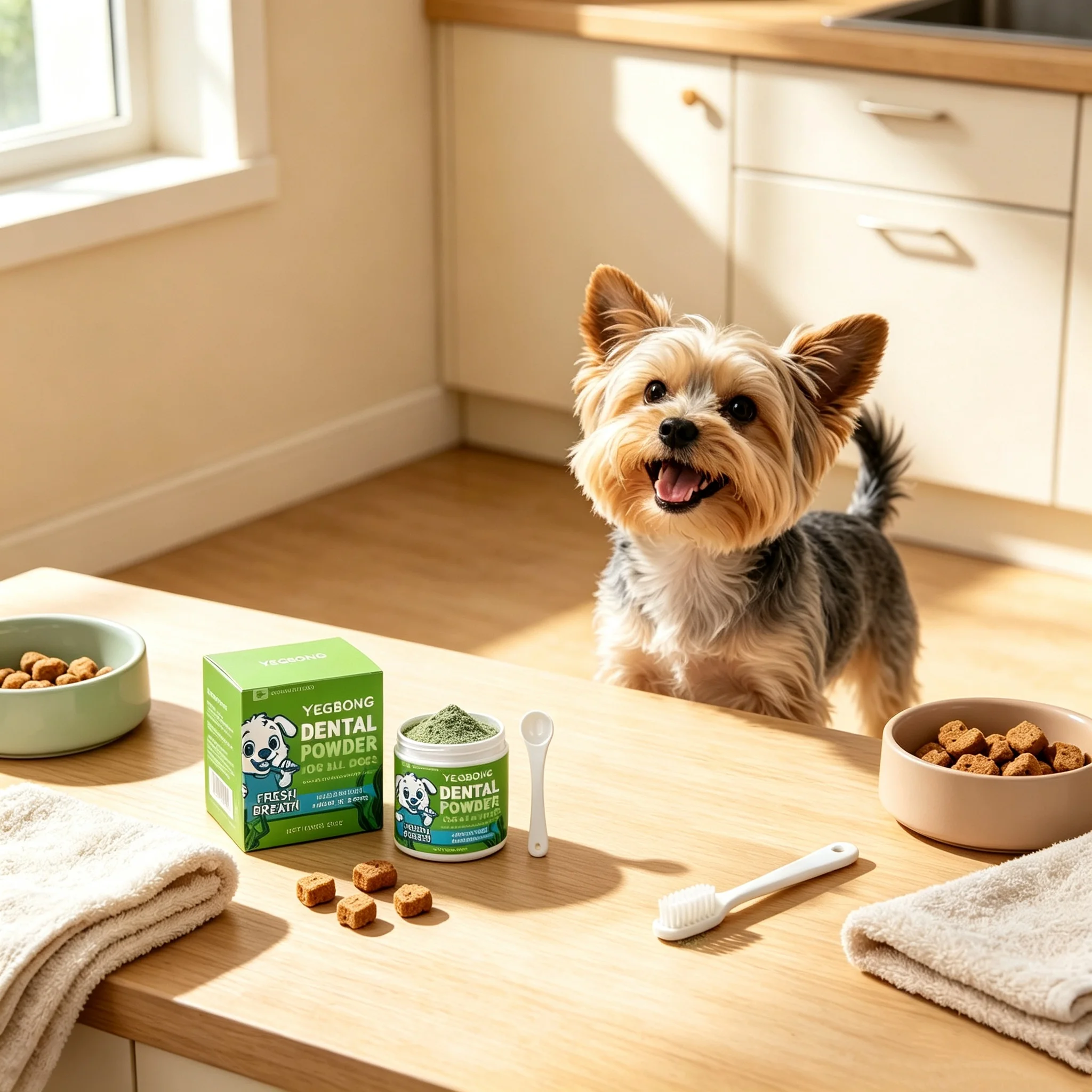 Bubuk Pembersih Gigi Anjing Ye - Teeth Whitening Powder ulasan dan harga