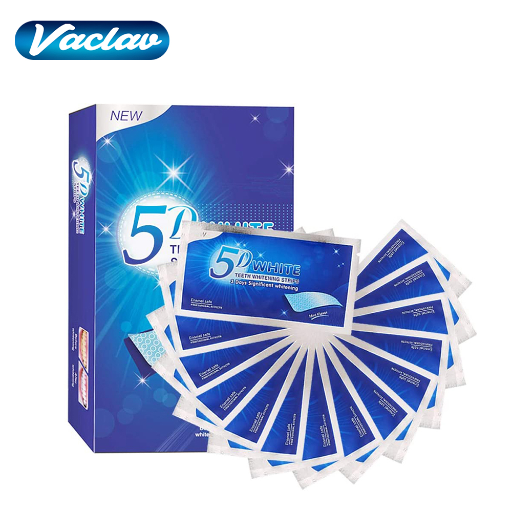 Strip Pemutih Gigi 5D Gel Pemu - Teeth Whitening Groupon ulasan dan harga