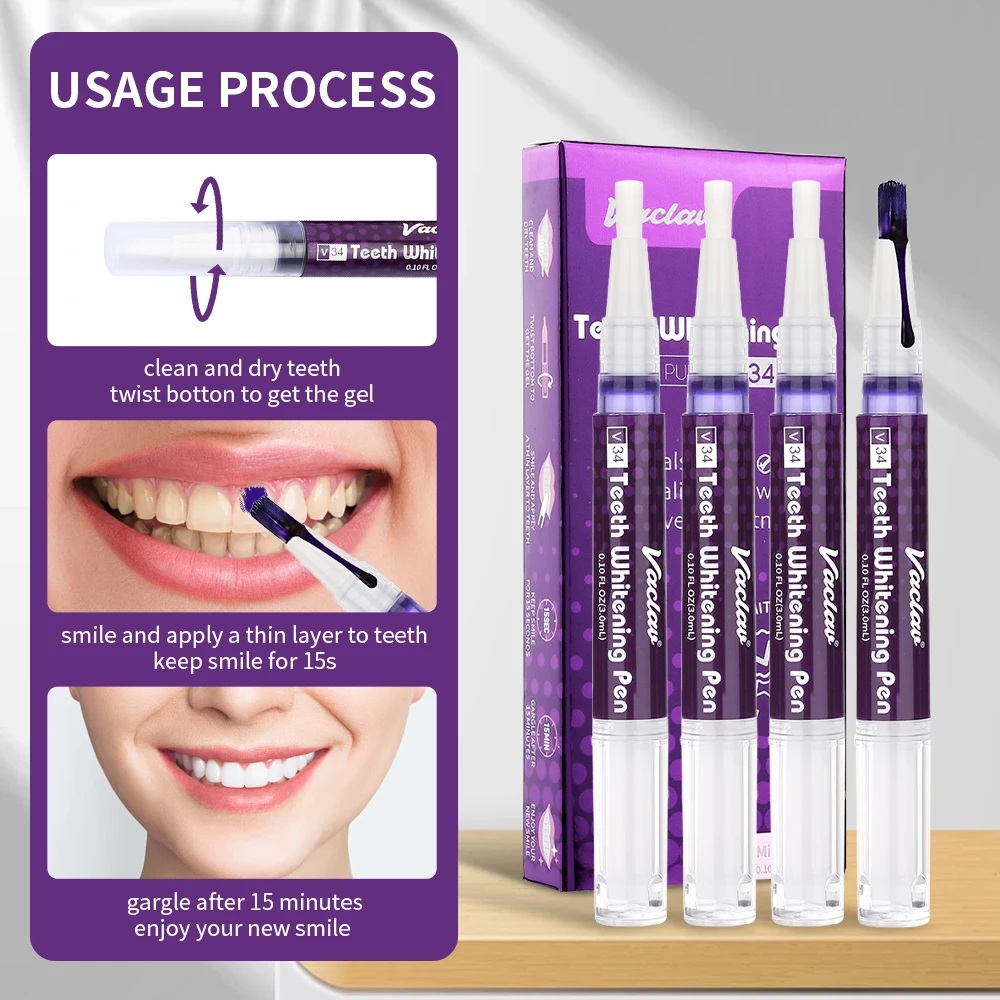 Pena Gel Pemutih Gigi Vaclav V - Teeth Whitening Groupon ulasan dan harga